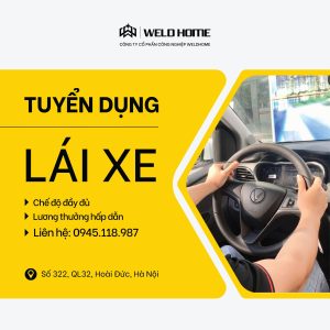 Tuyển dụng lái xe giao hàng