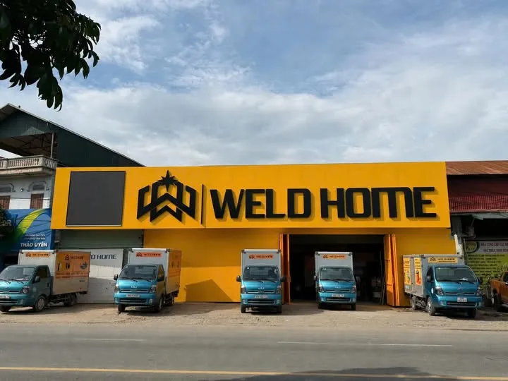 Mặt tiền mới weldhome